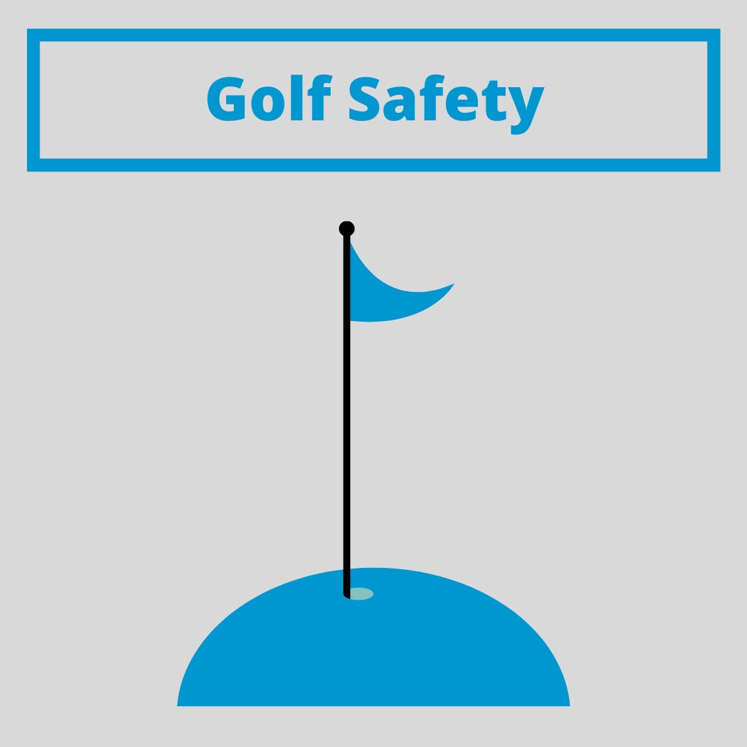 Golf Safety Graphic